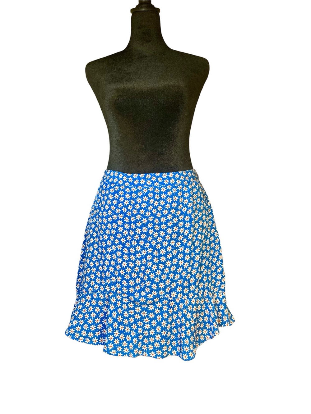 Madewell Ruffle-Edge Skirt in Mini Daisy Size 0